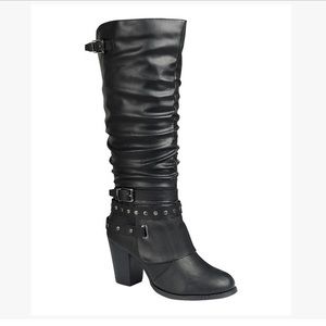 Black Western Slouchy Boot BNIB